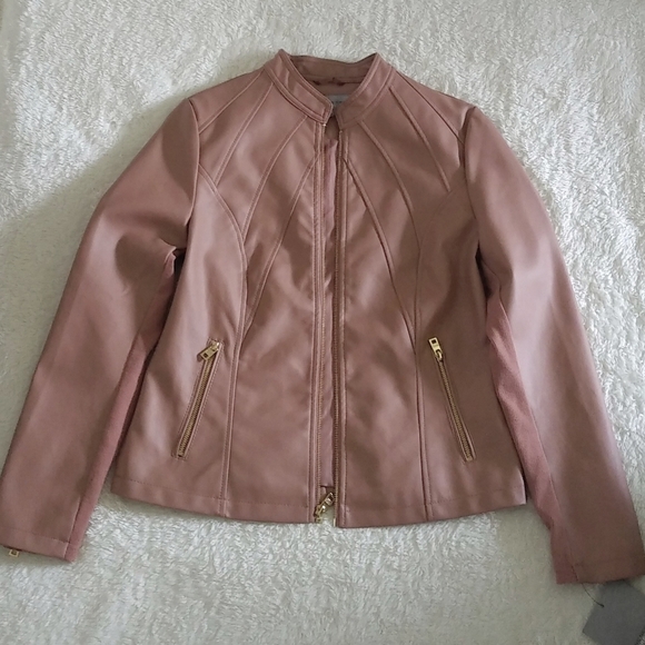 Andrew Marc Jackets & Blazers - Marc New York🗽 Faux Leather Jacket Sz M - NWT